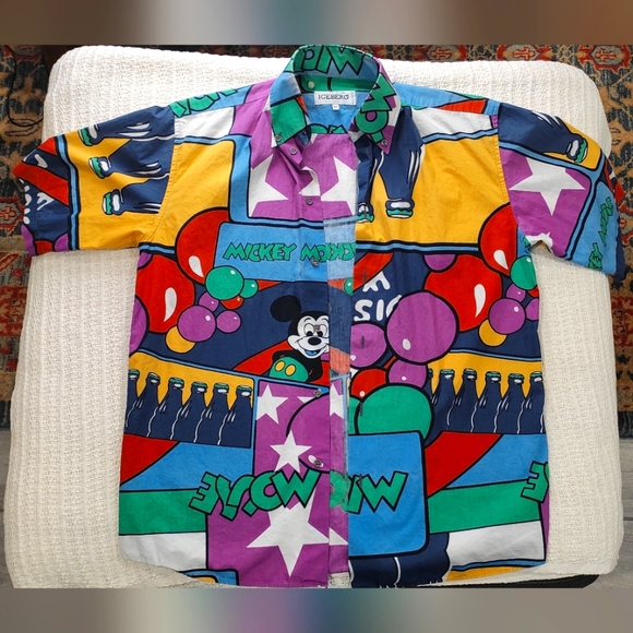 Iceberg X Disney button-down shirt